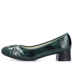 Czółenka damskie Rieker 45068-54 GREEN