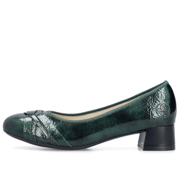 Czółenka damskie Rieker 45068-54 GREEN