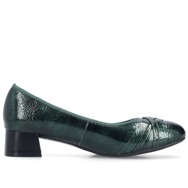 Czółenka damskie Rieker 45068-54 GREEN