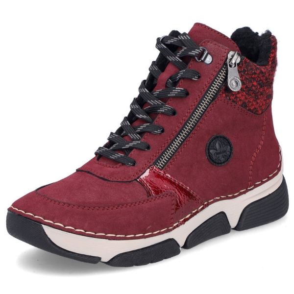 Trzewiki damskie Rieker 45960-35 RED