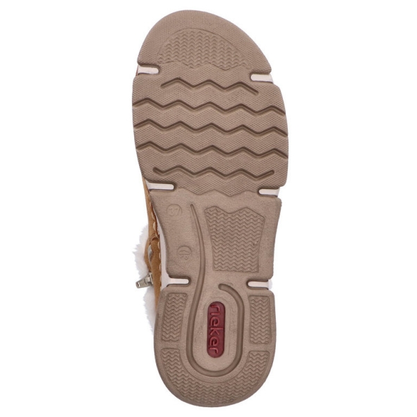 Śniegowce damskie Rieker 45966-20 BROWN