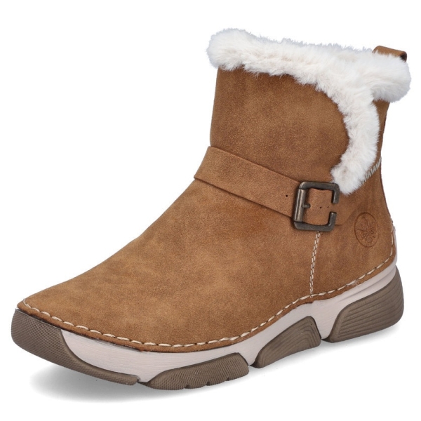 Śniegowce damskie Rieker 45966-20 BROWN