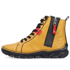 Trzewiki damskie Rieker 55024-68 YELLOW