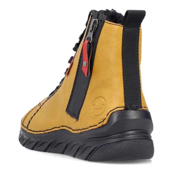 Trzewiki damskie Rieker 55024-68 YELLOW