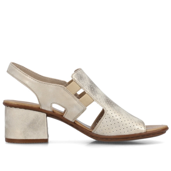 Sandały damskie Rieker 64665-60 BEIGE