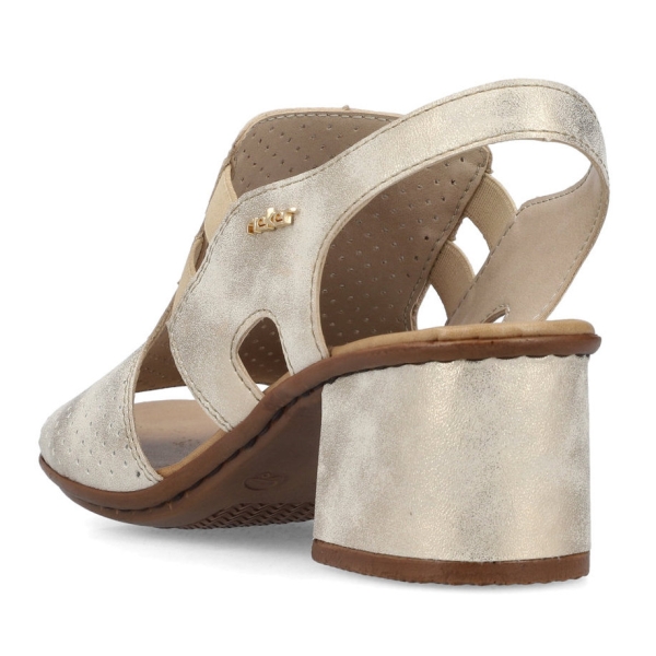 Sandały damskie Rieker 64665-60 BEIGE