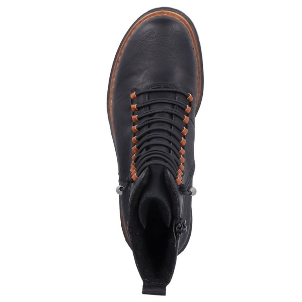 Trzewiki damskie Rieker 72653-00 BLACK