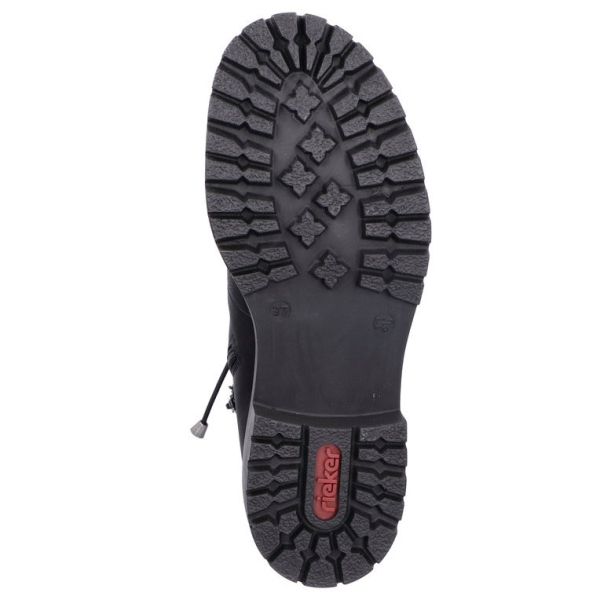 Trzewiki damskie Rieker 72653-00 BLACK