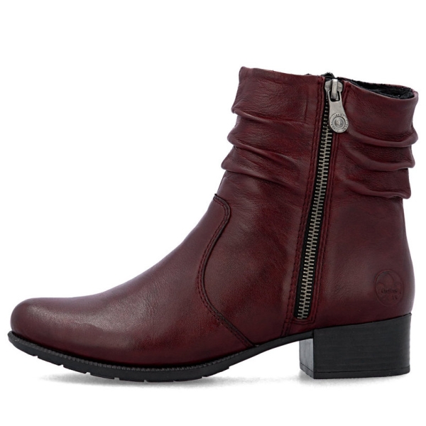 Botki damskie Rieker 78656-35 RED