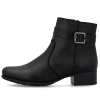 Botki damskie Rieker 78664-00 BLACK