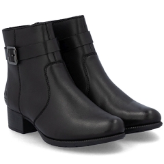 Botki damskie Rieker 78664-00 BLACK