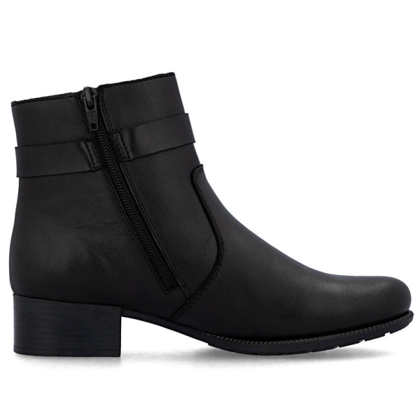 Botki damskie Rieker 78664-00 BLACK