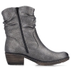 Botki damskie Rieker 93760-90 SILVER/PLATINUM