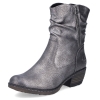 Botki damskie Rieker 93760-90 SILVER/PLATINUM
