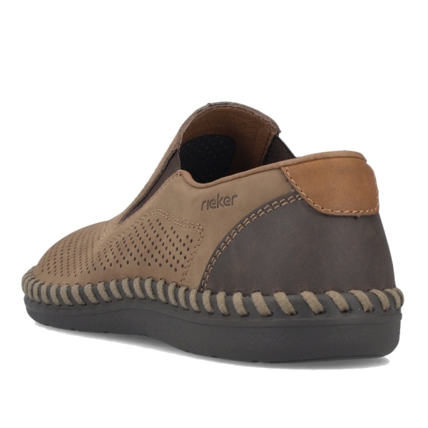 Mokasyny męskie Rieker B2460-25 BROWN