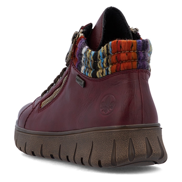 Trzewiki damskie wodoodporne Rieker N1305-35 RED
