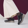 Sneakersy damskie Rieker N9553-25 BROWN COMBINATION