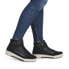 Sneakersy damskie Rieker W0171-00 BLACK