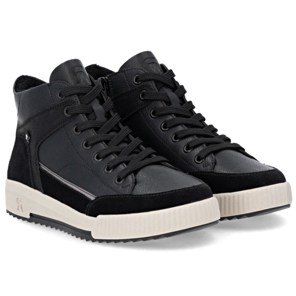 Sneakersy damskie Rieker W0171-00 BLACK