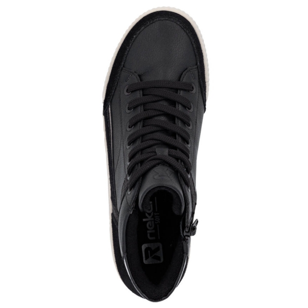 Sneakersy damskie Rieker W0171-00 BLACK