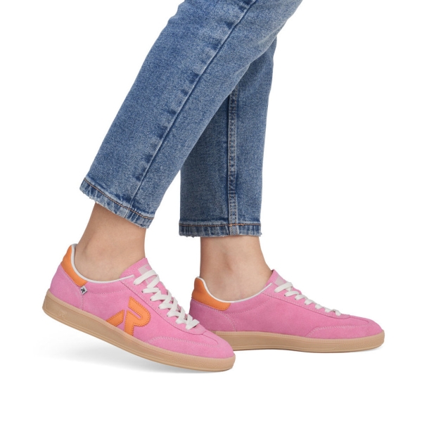 Trampki damskie Rieker W2200-31 PINK