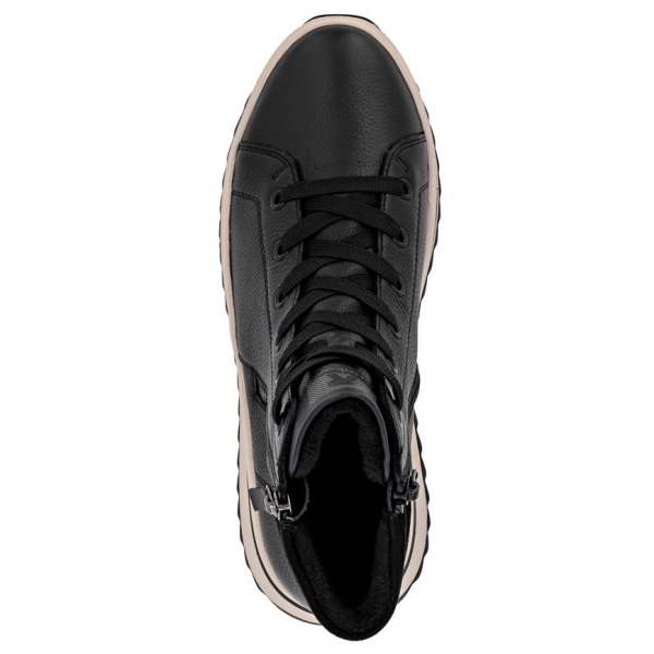 Botki damskie Rieker W3870-00 BLACK