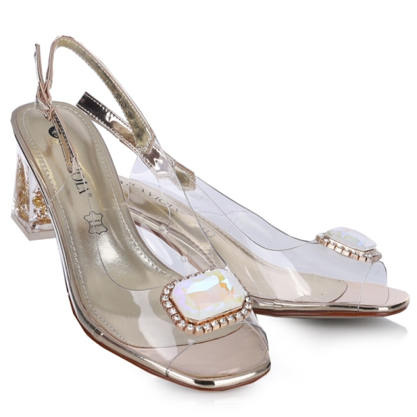 Sandały damskie SCA'VIOLA S-357 GOLD