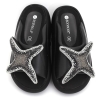 Klapki damskie SCA'VIOLA S-372 BLACK