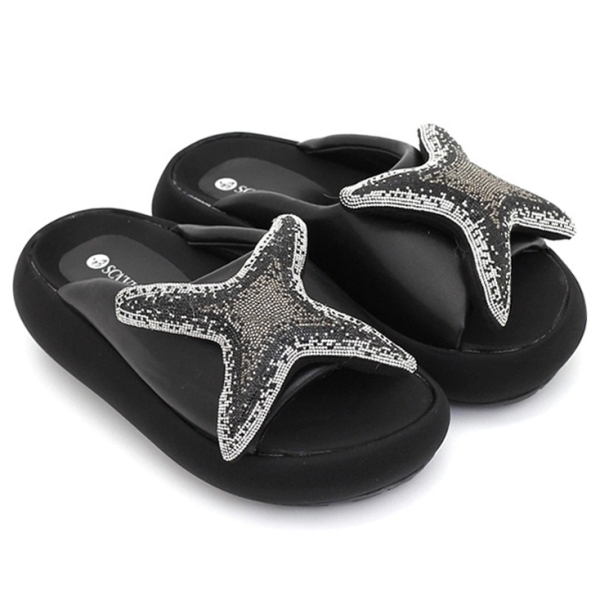 Klapki damskie SCA'VIOLA S-372 BLACK