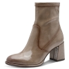 Botki damskie Tamaris 1-25357-41 345 TAUPE PATENT
