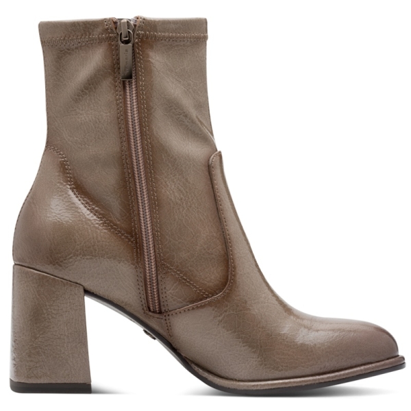 Botki damskie Tamaris 1-25357-41 345 TAUPE PATENT