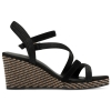 Sandały damskie na koturnie Tamaris 1-28323-44 001 BLACK