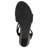 Sandały damskie na koturnie Tamaris 1-28323-44 001 BLACK