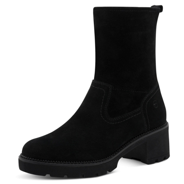 Botki damskie Tamaris 8-85302-45 001 BLACK