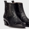 Botki/ kowbojki damskie Wonders D-2002 BULUT NEGRO