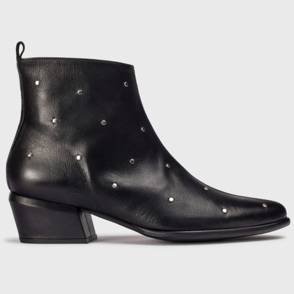 Botki/ kowbojki damskie Wonders D-2002 BULUT NEGRO