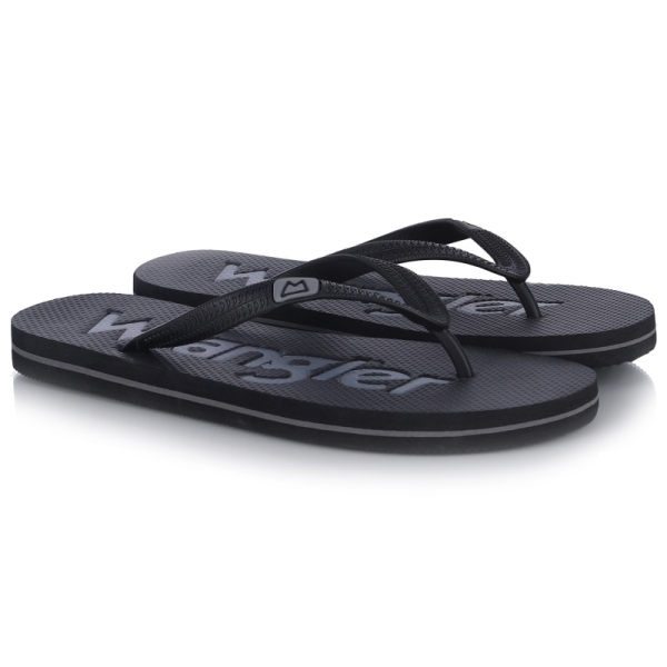 Klapki męskie Wrangler 20251043.25Y BLACK