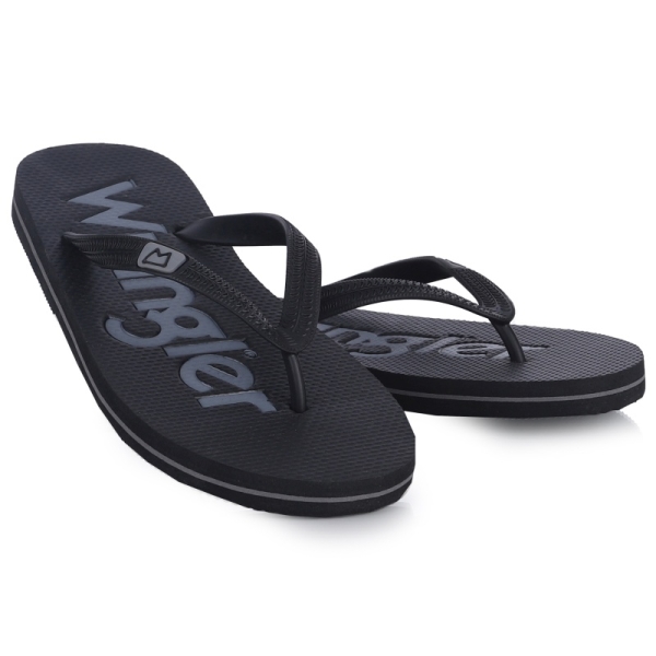 Klapki męskie Wrangler 20251043.25Y BLACK
