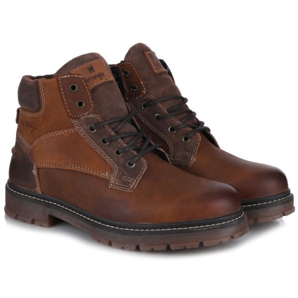 Trzewiki męskie Wrangler 20253037.34B CHESTNUT