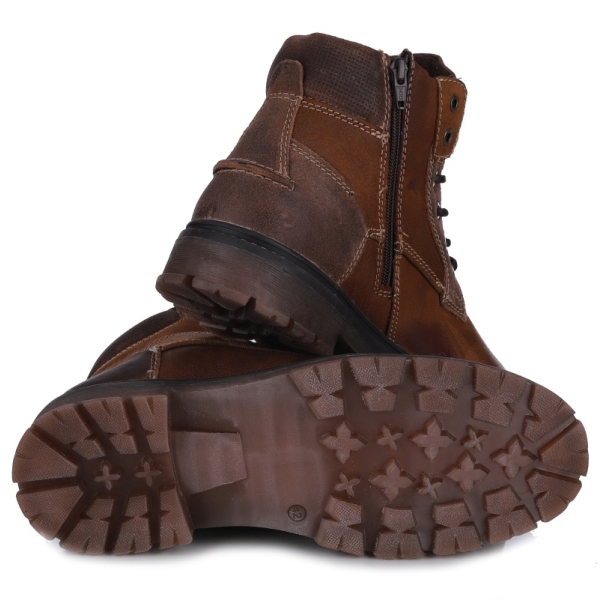 Trzewiki męskie Wrangler 20253037.34B CHESTNUT