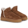 Śniegowce damskie z futerkiem Wrangler 20253093.37B ALMOND