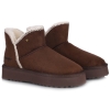Śniegowce damskie z futerkiem Wrangler 20253093.IKU COFFEE BEAN