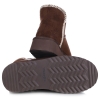 Śniegowce damskie z futerkiem Wrangler 20253093.IKU COFFEE BEAN