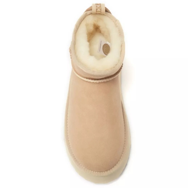 Śniegowce damskie AUSTRALIA LUXE COSY ULTRA PLATFOAM SAND jasny brąz