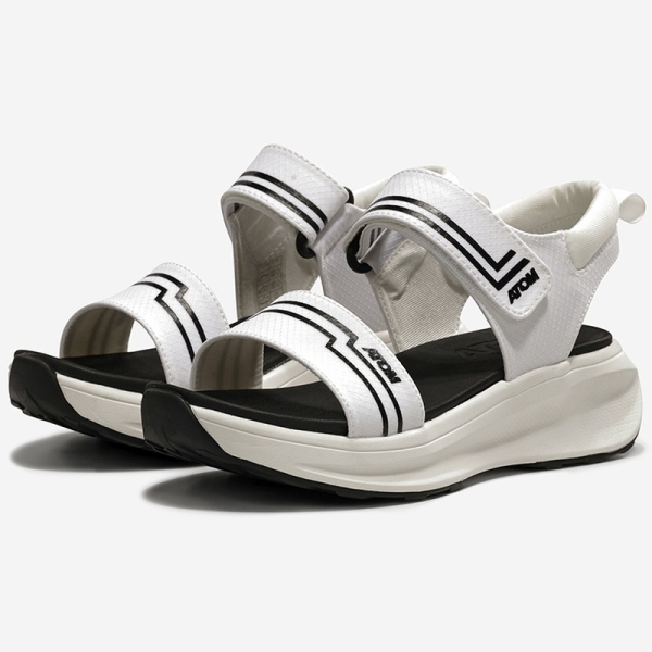 Sandały damskie ATOM by Fluchos 506308 FUSIONV3 AT206 FRESH WHITE