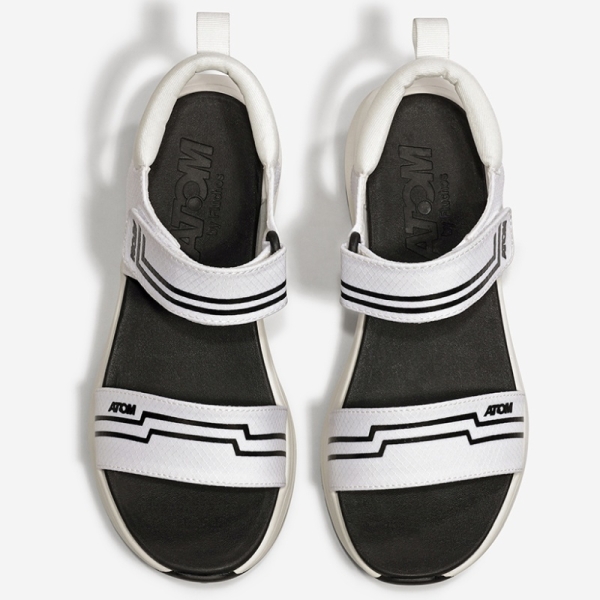 Sandały damskie ATOM by Fluchos 506308 FUSIONV3 AT206 FRESH WHITE