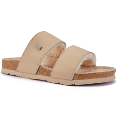 Klapki damskie AUSTRALIA LUXE BRIGITTE ALMOND beżowe