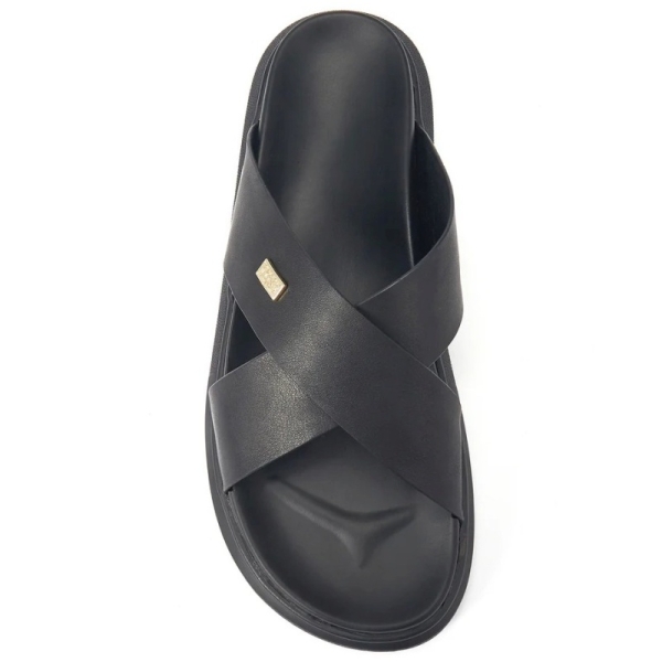 Klapki damskie AUSTRALIA LUXE LEANNA NAPPA BLACK czarne