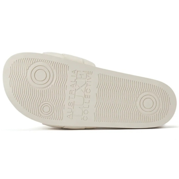 Klapki damskie AUSTRALIA LUXE VICHY CREAM kremowe
