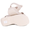 Sandały damskie zdrowotne Azaleia 18451 VERA THERAPY PAP AD BT313 OFF WHITE
